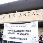 El Sindicato de Funcionarios Safja ha protestado en varias ocasiones por la política de la Junta