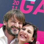 Tejero y Malena Alterio, ayer en Málaga, se reencuentran en la pantalla