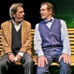Fernando Conde (izda.) y Juan Gea protagonizan la obra