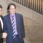 Laporta y Portabella sellaron ayer su alianza para las municipales tras compartir una comida en el Ateneu Barcelonès