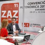 Óscar López durante la entrevista que concedió a PSOETV