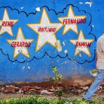 Un mural en honor a «Los cinco» en La Habana