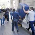 Las actas se encuentran custodiadas en el juzgado de guardia de Sevilla, en un armario acorazado