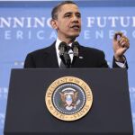 Obama, durante su intervención