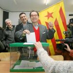 Puigcercós ya apoyó con entusiasmo el proceso de consultas soberanistas en muchos municipios catalanes