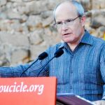 Montilla, en una de sus participaciones en la reunión de Vilopriu (Girona) que organiza cada año la corriente del PSC Nou Cicle