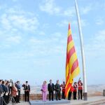 En el acto se conmemoró la izada de bandera del president Companys en 1936