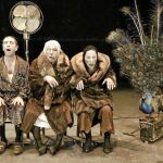 Enrique Bustos, Paco de la Zaranda y Gaspar Campuzano, en una escena de «Nadie lo quiere creer. La patria de los espectros»