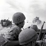 Soldados israelíes en la guerra de 1967