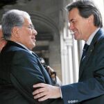Mas se reunió ayer con el ministro de Estado de Marruecos, Mohamed El Yazgui