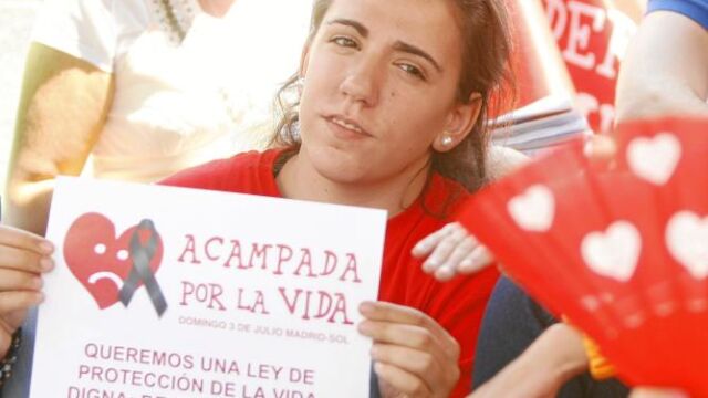 El «caso Morín» y la «Ley Aído» provocaron una fuerte contestación social