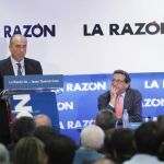 Isaac Querub, durante su intervención en La Razón