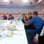 Cena tregua en el PSOE en la despedida de Zapatero