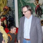 El alcade de Vic, Josep Maria Vila d'Abadal, en un foto de archivo, tras una reunión