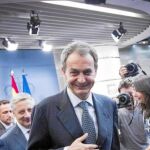 El presidente del Gobierno ayer, en La Moncloa