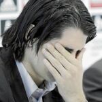 De la Red no pudo contener la emoción al anunciar que abandona los terrenos de juego con sólo 25 años