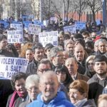 La población de Salt se manifestó el sábado a favor de la paz y de la convivencia