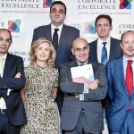 De izquierda a derecha y de arriba a abajo: Gregorio Panadero (BBVA), Jaume Giró (La Caixa) José Luis González-Besada (Iberdrola), Begoña Elices (Repsol), Luis Abril (Telefónica) y Juan Manuel Cendoya (Santander)