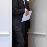 José Luis Rodríguez Zapatero, ayer en el Senado