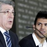 Enrique Cerezo y Agüero, durante la conferencia de prensa de ayer en el Calderón
