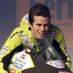 El piloto de 125 cc. Nico Terol