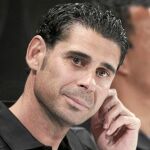 Fernando Hierro, director deportivo de la Real Federación Española