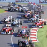 ALONSO perdió tres posiciones en la salida y debió remontar