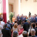 El presidente de la Región, Ramón Luis Valcárcel, juró ayer su cargo arropado por familiares y amigos
