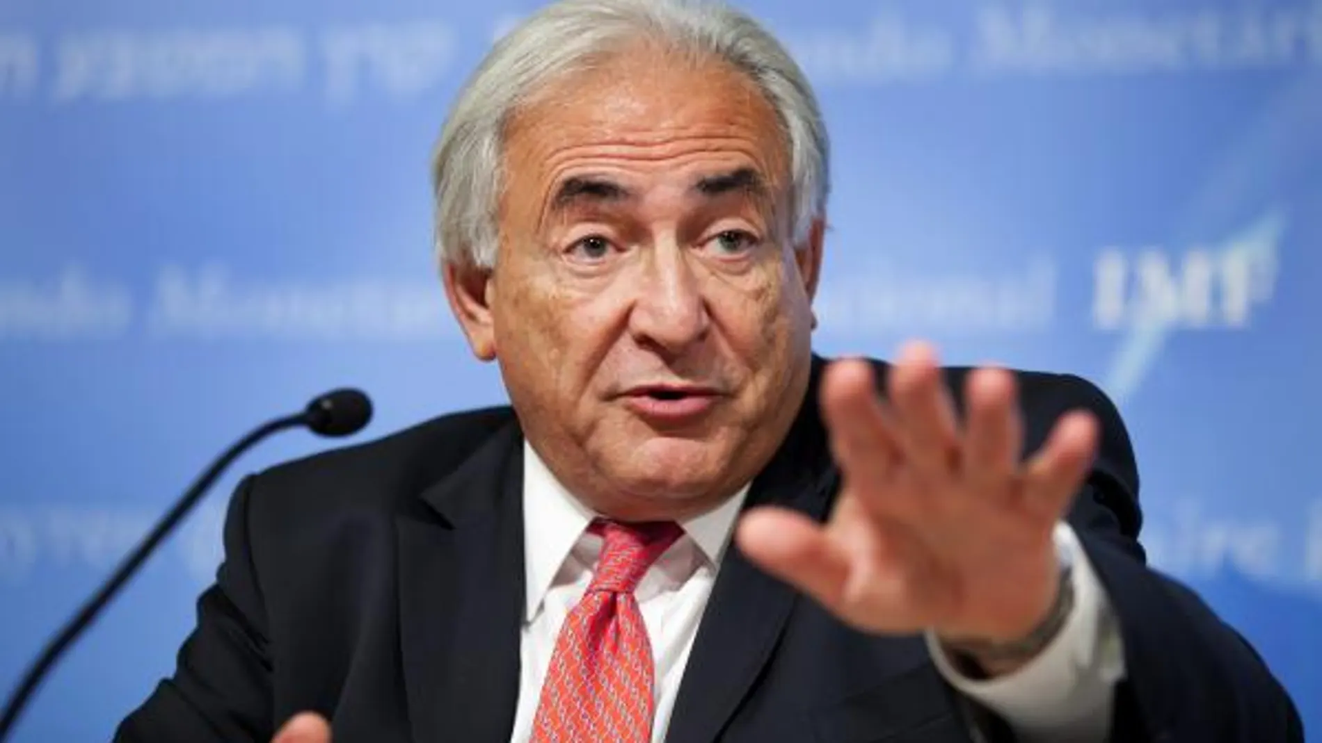 El director del FMI, Dominique Strauss-Kahn