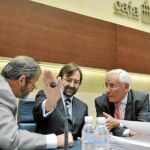 Asambleas Generales de Caja Ávila (1) y Caja Segovia (2) para analizar la posible fusión con el SIP