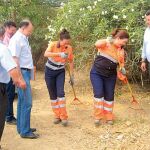 Rescate de una zona del Infanta Elena tras 12 años de abandono