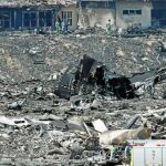 El avión de la compañía de mensajería UPS, incendiado en Dubai el 3 de septiembre