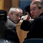 Otegi y Permach, en el juicio celebrado la pasada semana en la Audiencia Nacional