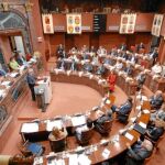 Imagen de archivo de una sesión plenaria, celebrada recientemente en la Asamblea Regional