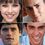Clara Alonso, modelo; Chenoa, cantante; Jorge Lorenzo, campeón de MotoGP; Sebastián Muriel, vicepresidente de Asuntos Corporativos de Tuenti; Almudena Cid, ex gimnasta; Miguel Abellán, torero; Alberto Contador, ciclista y Tamara, cantante
