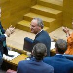 El hemiciclo de Les Corts volvió a vivir el segundo debate de investidura en apenas un mes.