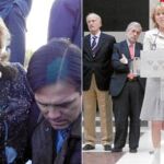 La entonces presidenta de la Comunidad de Madrid, Esperanza Aguirre, saalió ilesa de los atentados