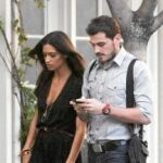 Casillas, junto a su pareja, la periodista Sara Carbonero