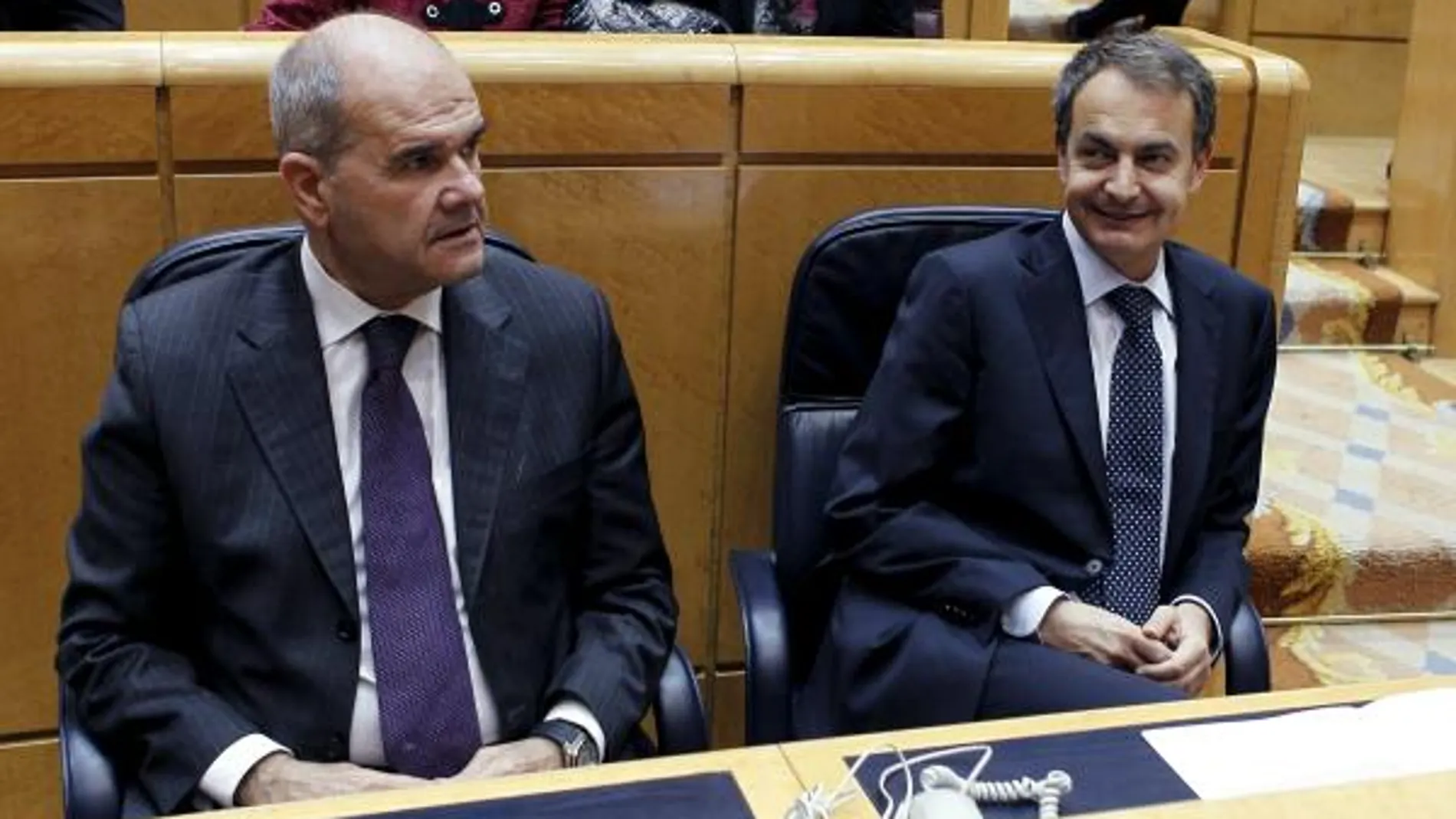 José Luis Rodríguez Zapatero y Manuel Chaves