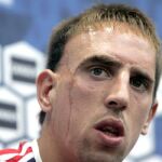Ribéry, el jugador del Bayern de Múnich, es la estrella francesa