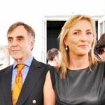 Manuel Segura, con su ex esposa Paz Pastor