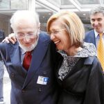 Una mermada representación del «cinturón rojo» compartió bancada de invitados con los dirigentes de UPyD, Díez y Pombo