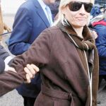 Marta Domínguez, a su salida de los Juzgados de Madrid el pasado 22 de diciembre