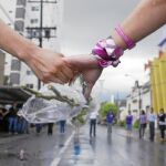 Imagen de la manifestación que tuvo lugar ayer en Monterrey