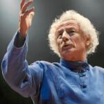 El actor, durante «El evangelio de San Juan»