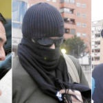 Antonio Sánchez, «Pitoño»; David Sancio, y David Alonso