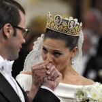 Victoria de Suecia y Daniel Westling el día de su boda