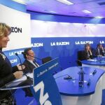 La presidenta de la Comunidad de Madrid, en un momento de su intervención