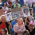 Rafa Nadal tuvo apoyo en la central de Wimbledon