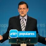 Rajoy dice que España no va a ser rescatada